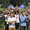 Dożynki Gminno-Parafialne 2016. Koncert chóru \"Wrzos\" i zespołu \"Jak najbardziej\"